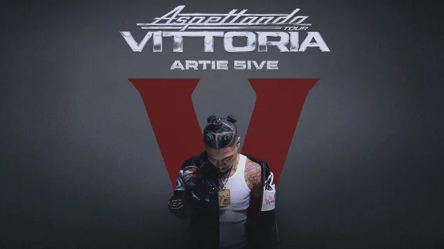 Promotional artwork for ARTIE 5IVE - Aspettando Vittoria Tour 2026